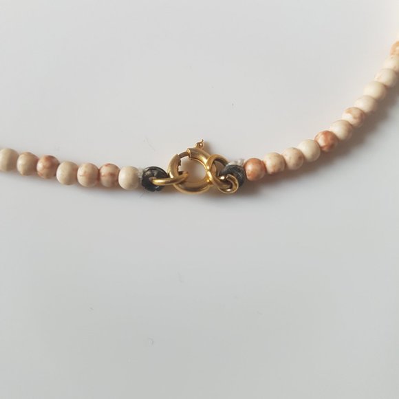 Shell?Bead Necklace in Browns - Picture 7 of 8